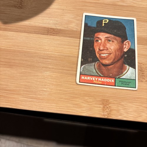 1961 Topps # 100 Harvey Haddix Poor - Bild 2 von 4