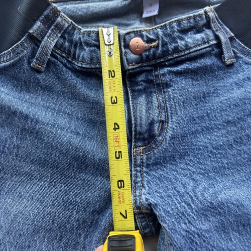 Isabel Maternity By Ingrid & Isabel Vintage Straight Panel Sz 0 Low Rise - Picture 2 of 6