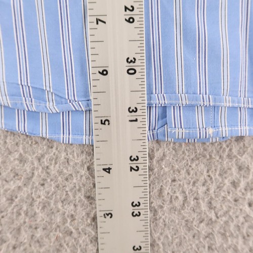 Ralph Lauren Shirt Mens 2XL Striped Classic Fit Cotton Button Up Long Sleeve - Picture 9 of 10