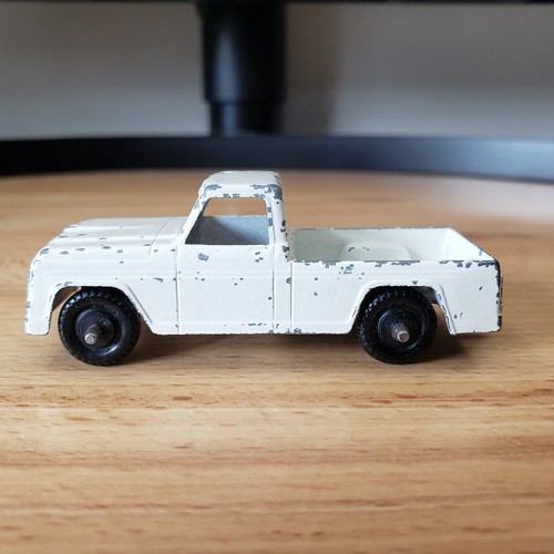 Vintage Midgetoy 1971 Ford Pickup Truck with Hitch Rockford IL Diecast White - Picture 3 of 11