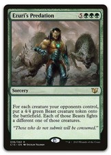 Ezuri's Predation #36 (LP) Commander 2015 C15 Magic MTG