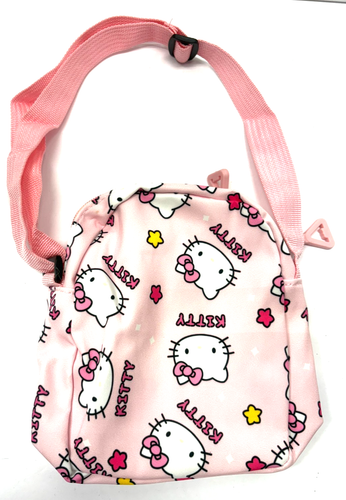 Mädchen rosa Hello Kitty 7" groß Bauchtasche Handtasche verstellbarer Riemen NEU - Bild 2 von 2