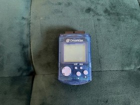 TESTED Sega Dreamcast Console Bundle + 2 Controllers, 2 Blue VMUs, 5 Games