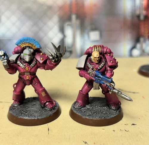 Horus Heresy MK6 Tactical Squad *painted* Emperor’s Children - Picture 11 of 15