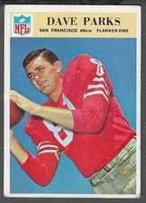 1966 Philadelphia #179 Dave Parks (VG-EX) San Francisco 49ers