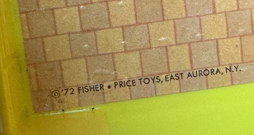 Cámper Fisher Price Play Family 1972 vintage #994 Little People original - Imagen 4 de 14