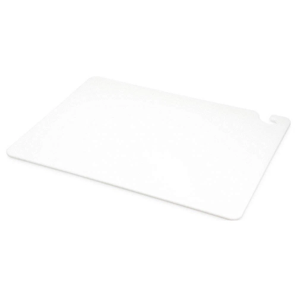SAN JAMAR Cutting Board,18x24 in,White 6AZV7