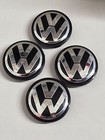 VW Volkswagen 56MM Alloy Wheel Centre Cap 56mm x4 Set New Condition 1J0601171