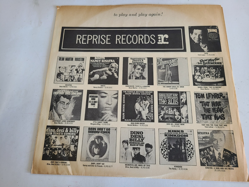 Frank Sinatra - That's Life - Vinyl LP  Reprise FS1020 Free Shipping - Picture 5 of 6