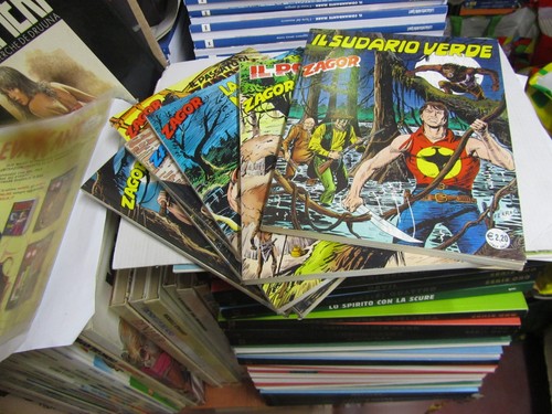 COLLEZIONE SEQUENZA COMPLETA DI ZAGOR ZENITH ORIGINALI DAL N. 401 AL N. 500 - Bild 7 von 8