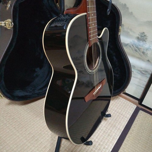 Takamine DMP500-6BL Nagabuchi Tsuyoshi Model Black Limited 250 Made Guitar - Picture 11 of 20
