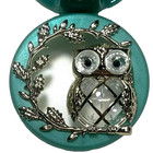 New Golden Owl on Green Visor Clip Car Fragrance Scentportable Bath & Body Works