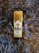 Vintage Marlboro Butane Side Strike Lighter Untested Made in Korea