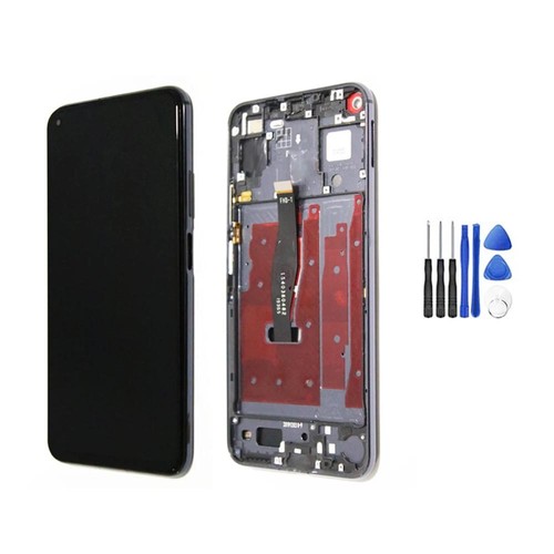 LCD Display For Huawei Nova 5T Touch Screen Digitizer w/ Black Frame Replacement - Picture 2 of 4