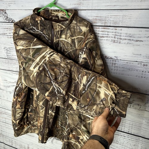 Cabelas Hunting Jacket Advantage Max-4 HD Camo Thinsulate Insulated Men’s XL - Picture 8 of 12