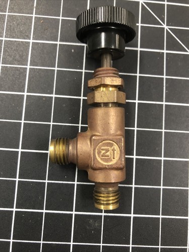 NUPRO 4-JA Brass Needle Flow Control Shut Off Valve right angle - Picture 2 of 2