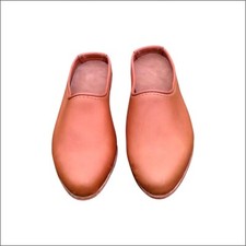 Roman Leather slipper shoes pair Brown color leather shoe footwear pair new