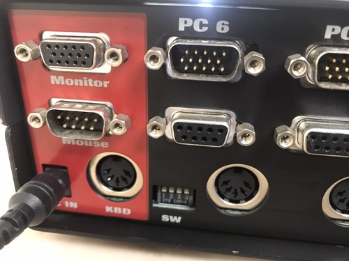 BELKIN OMNIVIEW F1D065 6-PORT KEYBOARD/MOUSE/MONITOR SHARING SWITCH - Picture 7 of 11