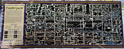 Castlequest (Nintendo NES, 1989) Karte und Bedienungsanleitung nur - Bild 3 von 6