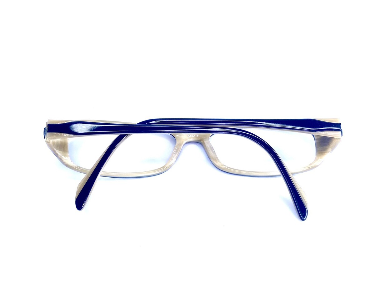 Chelsea Morgan Miss Black Tan Rectangle Oval Eyeglasses CM
