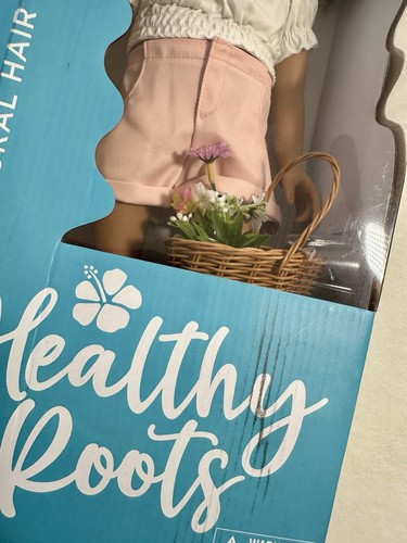 NEW Healthy Roots Doll - MARISOL Naturally Curly Natural BLACK Hair NIB - Picture 7 of 13