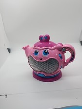 Leapfrog Leap Frog Talking  Musical Rainbow Tea Party Pink Tea Pot Tested Works