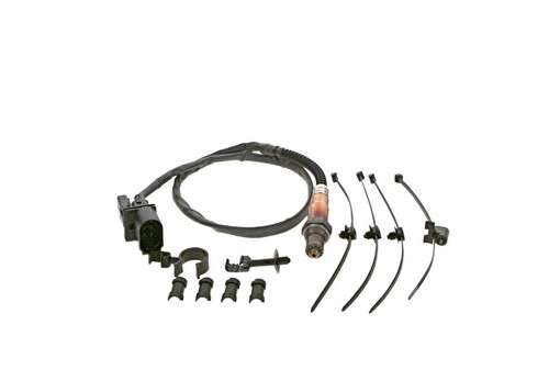 BOSCH Lambda Sensor Fits AUDI A8 FORD Galaxy SEAT Alhambra VW 00-15 0258007357 - Picture 2 of 5