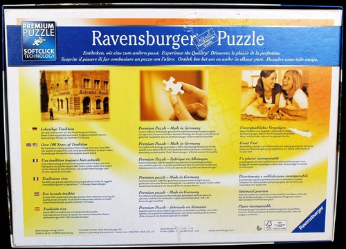 Ravensburger Puzzle Tuscan Oasis 1000 Piece No. 169474 Finished 27" x 20" - Picture 2 of 8