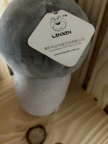 Plants vs Zombies PVZ Plush LINXIN NWT Doomshroom With Grey String. Rare! - Picture 2 of 4
