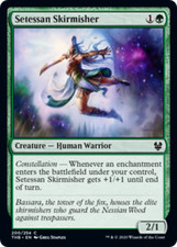 Setessan Skirmisher FOIL Theros Beyond Death NM Green Common MAGIC CARD ABUGames