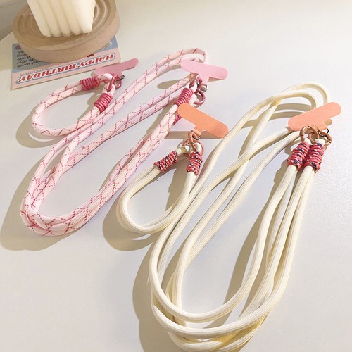 Stylish Nylon Phone Lanyard Universal Phone Accessories Keychain Phone Strap Wa - 第 5/20 張圖片
