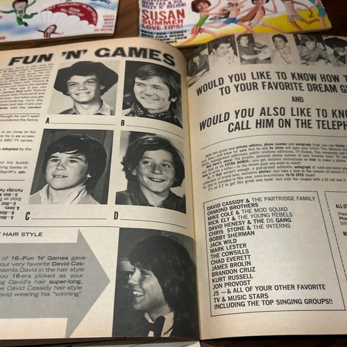 16 Magazine Lot of 4 David Cassidy Donny Osmond Brady Bunch Bobby Sherman BONUS - Picture 8 of 24