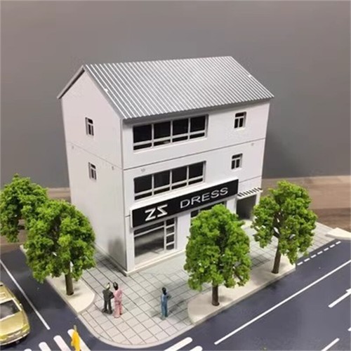 1:150 Scale Japanese Building Model Modern City Dress Store House Assembly Kits - Picture 4 of 7