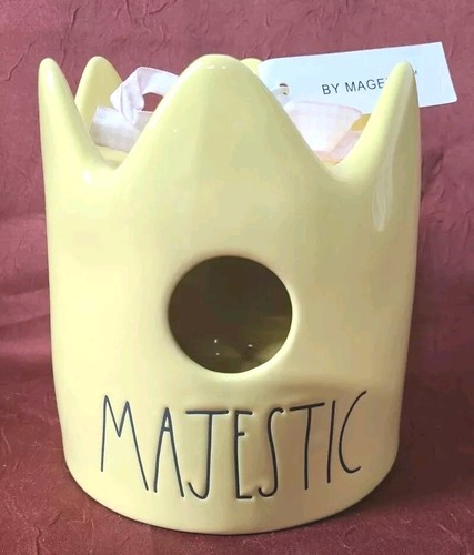 Rae Dunn Artisan Collection By Magenta Royal Crown "MAJESTIC" Vogelhaus *Neu*