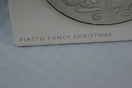 Neu Bormioli Rocco Piatto ausgefallene Weihnachten Platte Kiste & Fass Ornament Teller - Bild 2 von 8