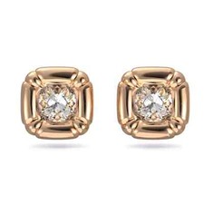 Swarovski Dulcis Stud Earrings Pierced Rose Gold Tone #5617910 New  $185