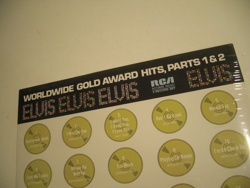 NEW SEALED 2 LP Records Elvis Presley Worldwide Gold Award Hits, Parts 1 & 2 RCA - Picture 2 of 11