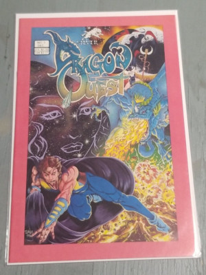 DRAGON QUEST #1 (Silverwolf Comics 1986)  Tim Vigil Cover High Grade
