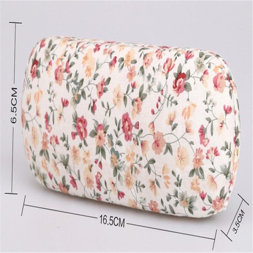Retro Floral Glasses Case – Hard Eyewear Protector with Printed Cloth Design - Picture 6 of 32