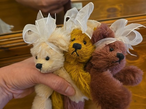 Annette Funicello Bear Mohair 6 Inch TRIO - Picture 5 of 6