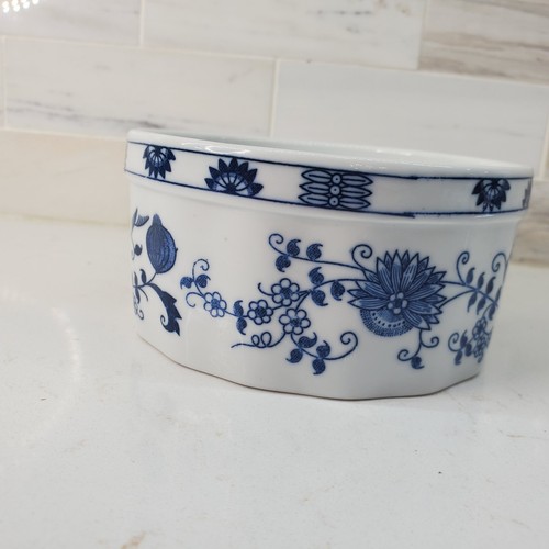 Blau & weiß Haustier Napf Hundenapf Vintage Seymour Mann Keramik Chinoiserie Made Japan - Bild 9 von 24
