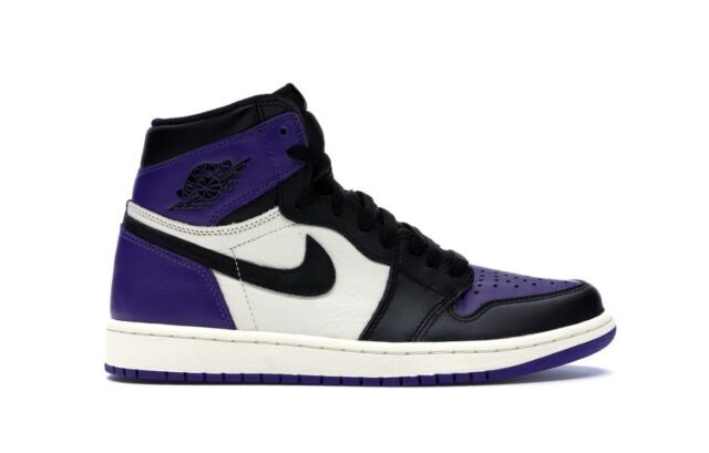 Size 11 - Jordan 1 Retro High OG Court Purple 2018 for sale online ...