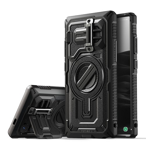 Do Galaxy S24 Ultra Case VRS [Terra Guard Ultimate] Portfel na karty i pokrowiec na aparat