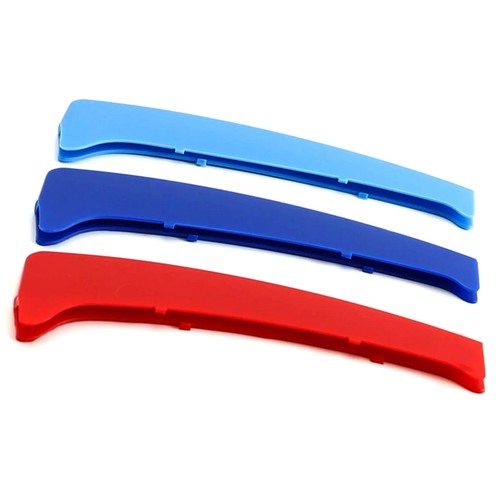 //M-Color Grille Insert Trims For 08-13 BMW 1 Series w/ 12 Standard Grill Beams - Picture 2 of 6