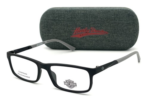 HARLEY DAVIDSON HD0151 002 Matte Black / Demo Lens 50mm Eyeglasses