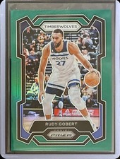 Rudy Gobert - 2023-24 Panini Prizm Basketball - Green Prizm #59