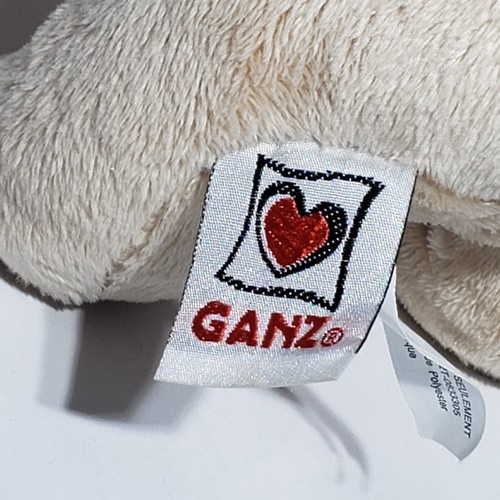 Ganz Webkinz Tan Fawn Apricot Pug Dog Plush HM105 no Code Retired - Picture 8 of 13