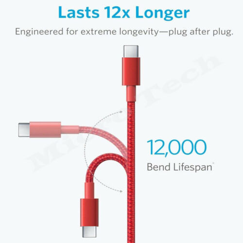 Cable cargador rápido USB tipo C para Motorola Moto G6 G7 G8 G9 G10 sincronización de datos plomo - Imagen 6 de 18