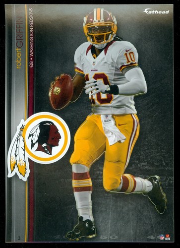 2013 Fathead 5” x 7” Tradeables Collector’s NFL FOOTBALL STICK 1-75 SEE LIST - Picture 6 of 54