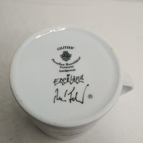 Gilitzer Porzellan Mug Freiland Germany Rabbit Hare Deer Buck - Picture 10 of 16